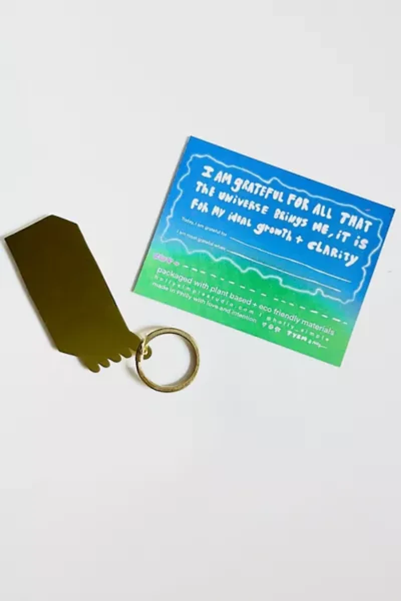 Holly Simple Daily Reflections Gratitude Keychain