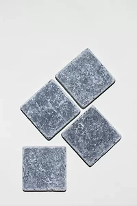 The Parmatile Shop Marble Coaster Set