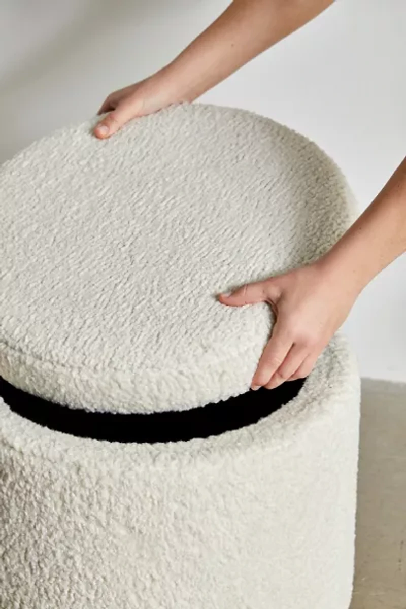 Fio Fleece Storage Stool