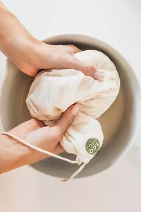 ECOBAGS 100% Organic Cotton Reusable Nut Milk Bag