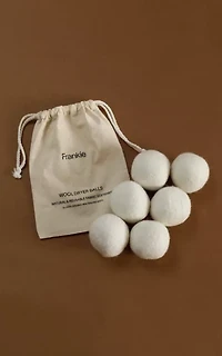 Frankie Collective Wool Natural Fabric Softening Dryer Balls