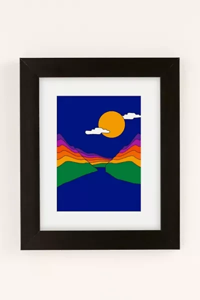 Circa 78 Designs Rainbow Ravine Art Print