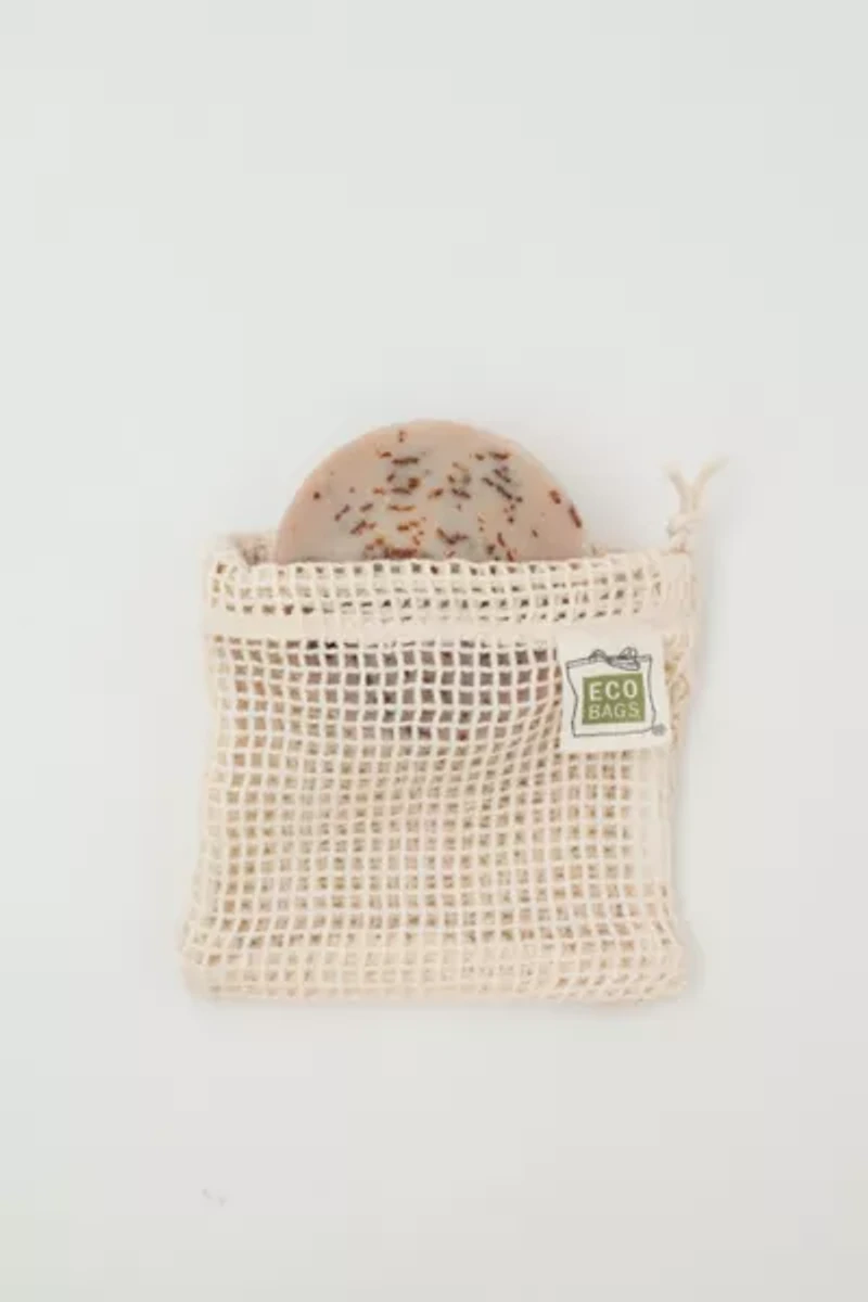 ECOBAGS 100% Organic Cotton Soap Saver Bag