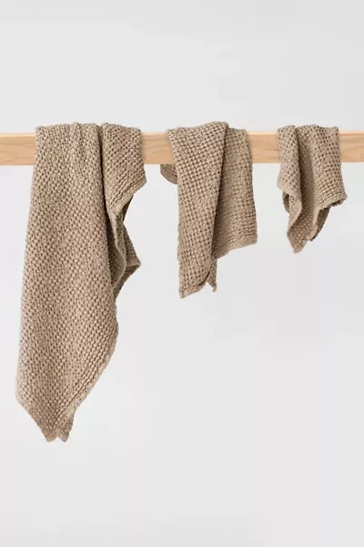 MagicLinen 3-Piece Waffle Towel Set