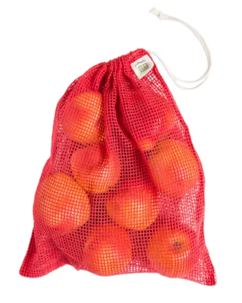 ECOBAGS 100% Organic Cotton Large Mesh Produce Bag