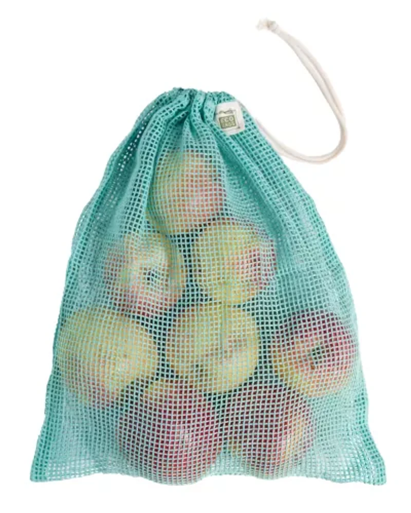 ECOBAGS 100% Organic Cotton Large Mesh Produce Bag