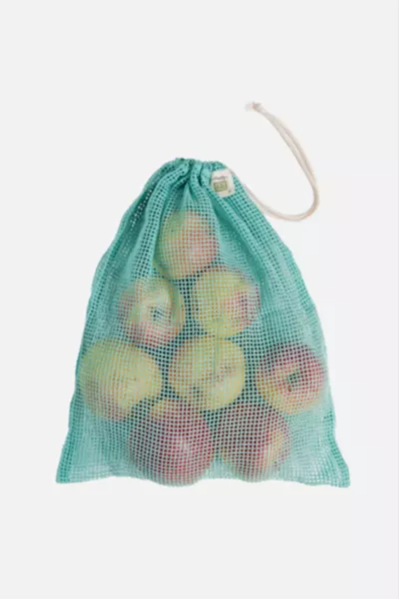ECOBAGS 100% Organic Cotton Large Mesh Produce Bag