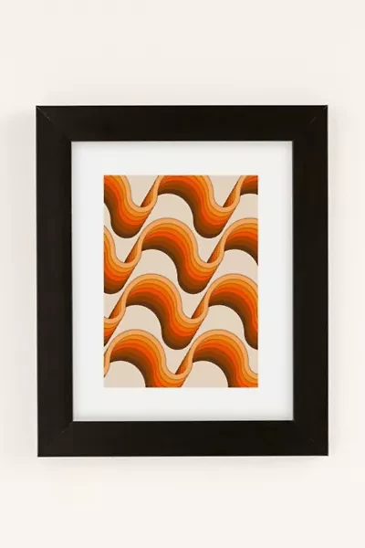 Circa 78 Designs Golden Ribbons Art Print
