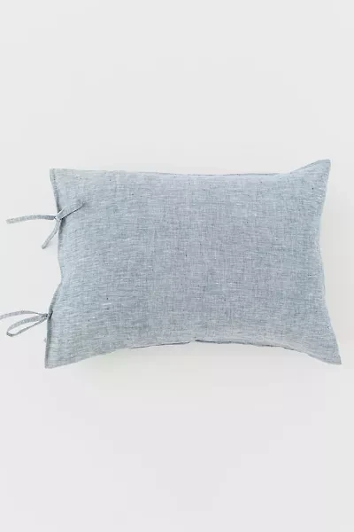 MagicLinen Linen Pillowcase With Ties