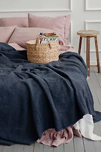 MagicLinen Waffle Blanket