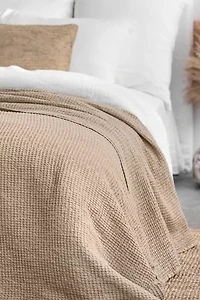 MagicLinen Waffle Blanket
