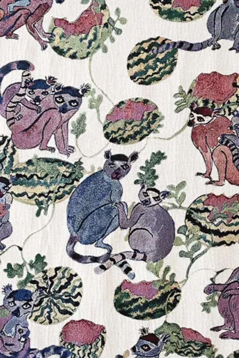 Olivia Wendel Lemurs Blanket