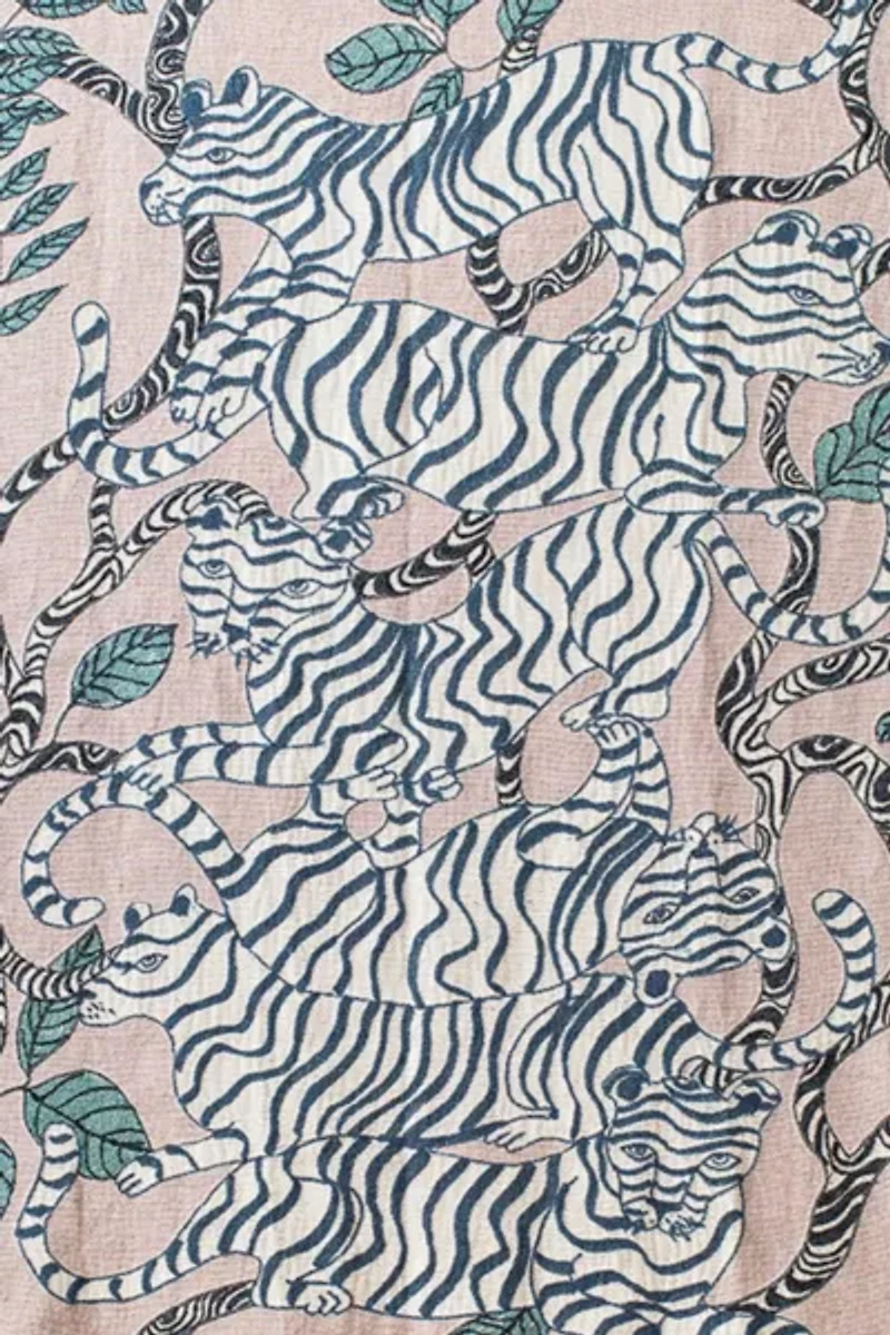 Olivia Wendel Tigers Landscape Blanket
