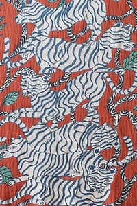 Olivia Wendel Tigers Landscape Blanket