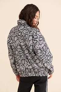 UO Nathan Animal Print Jacket
