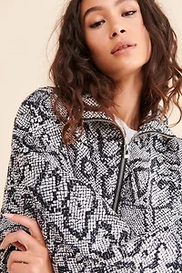 UO Nathan Animal Print Jacket