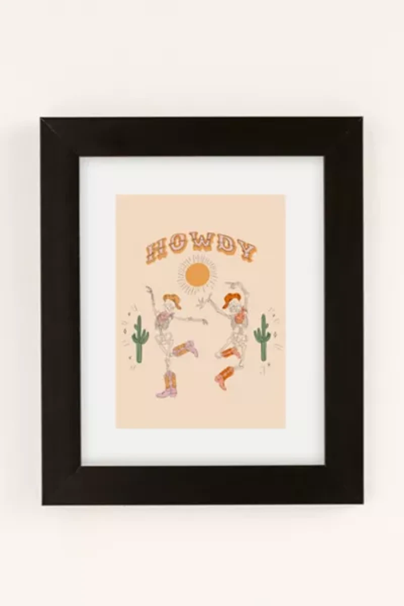 shanasart Howdy Art Print