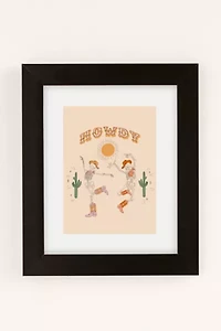 shanasart Howdy Art Print