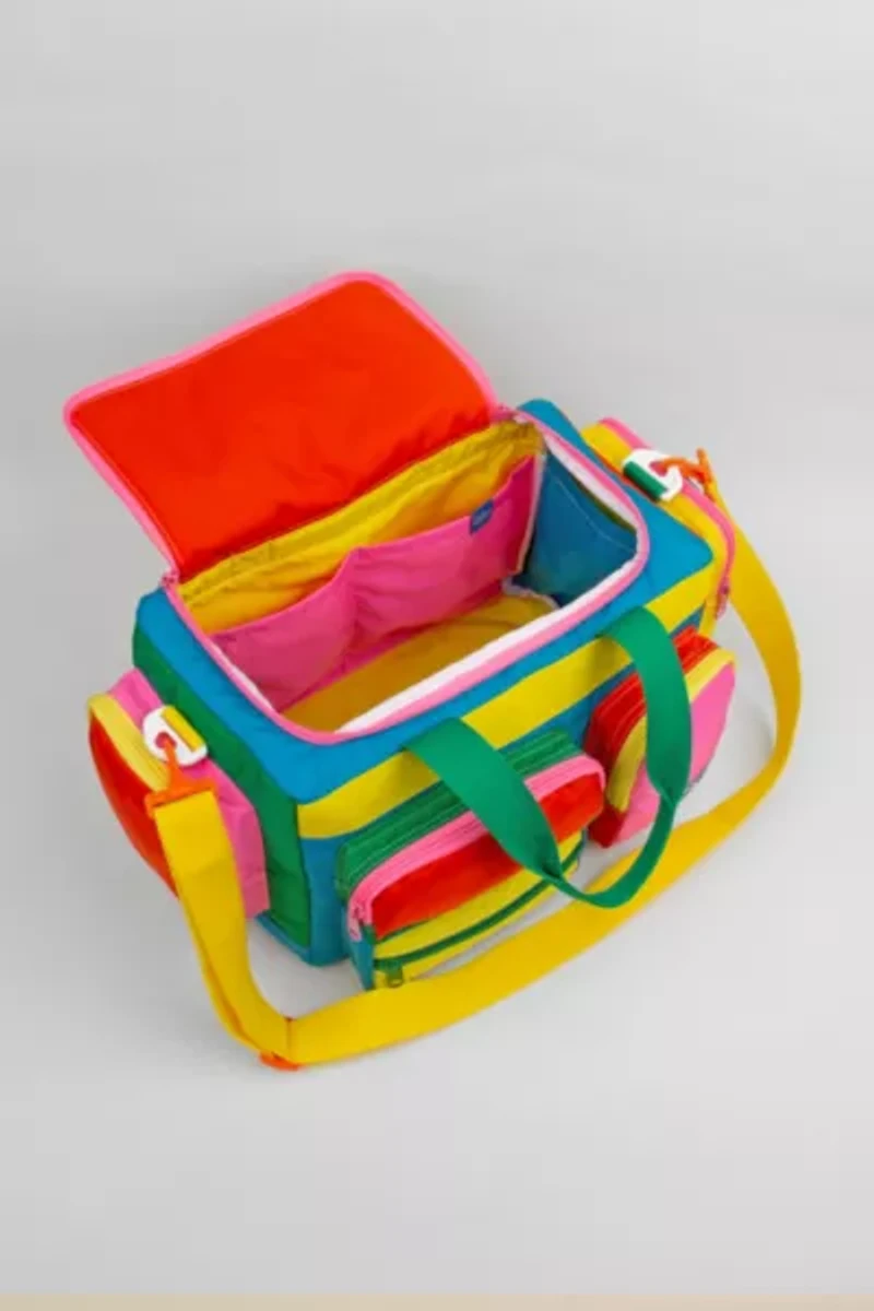 Mokuyobi Camp Colorblock Weekender Travel Duffle Bag