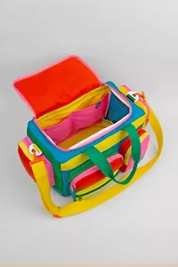 Mokuyobi Camp Colorblock Weekender Travel Duffle Bag