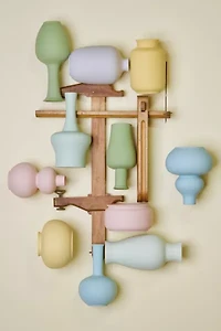 Middle Kingdom Miniature Porcelain Plum Vase