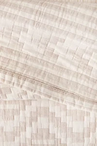 Pendleton Ganado Organic Cotton Matelassé Coverlet