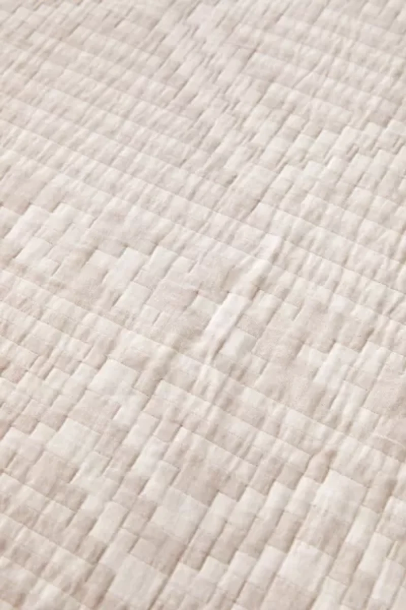 Pendleton Ganado Organic Cotton Matelassé Coverlet