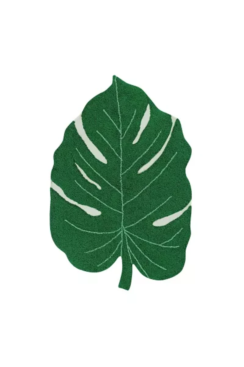 Lorena Canals Monstera Leaf Rug