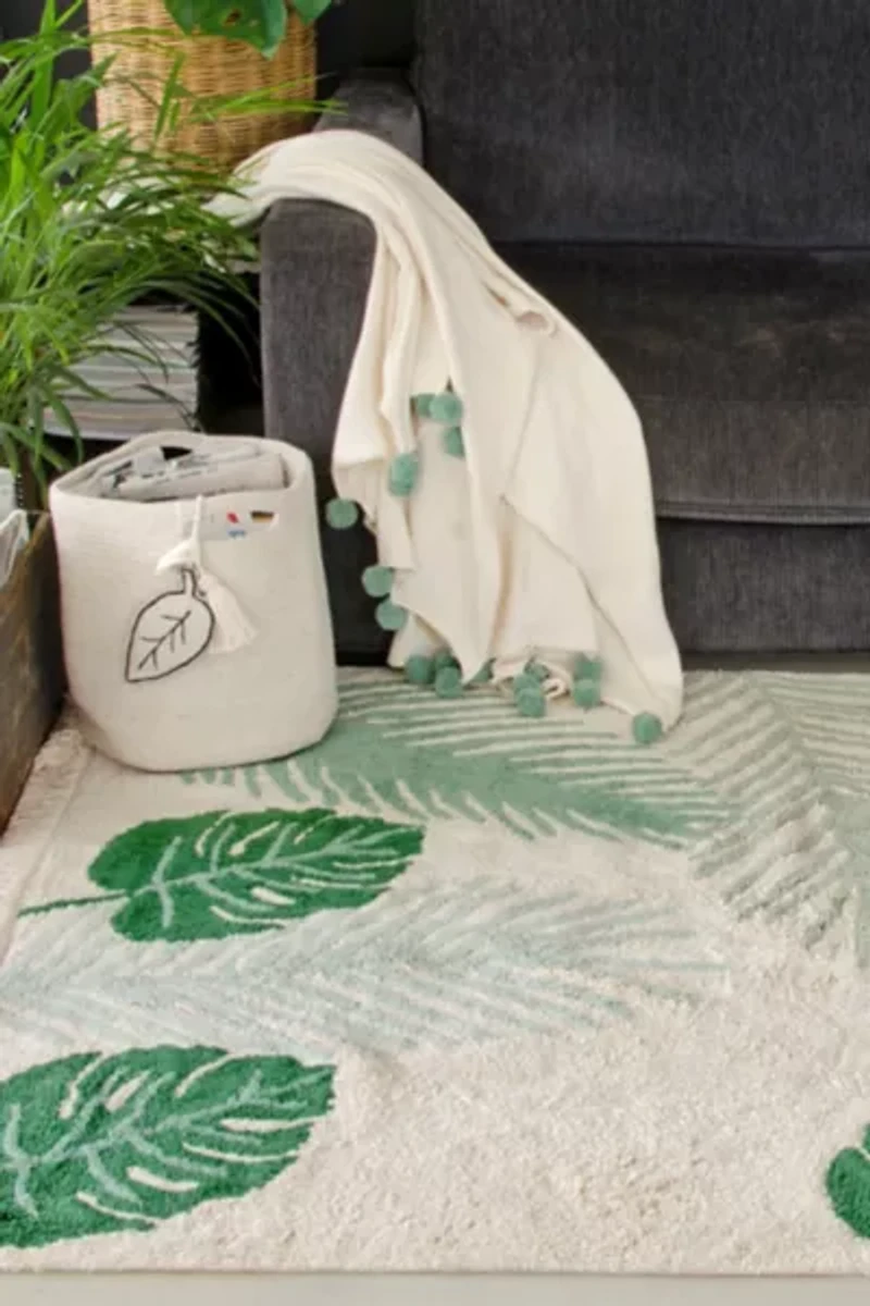 Lorena Canals Tropical Leaves Rug