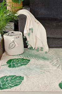 Lorena Canals Tropical Leaves Rug