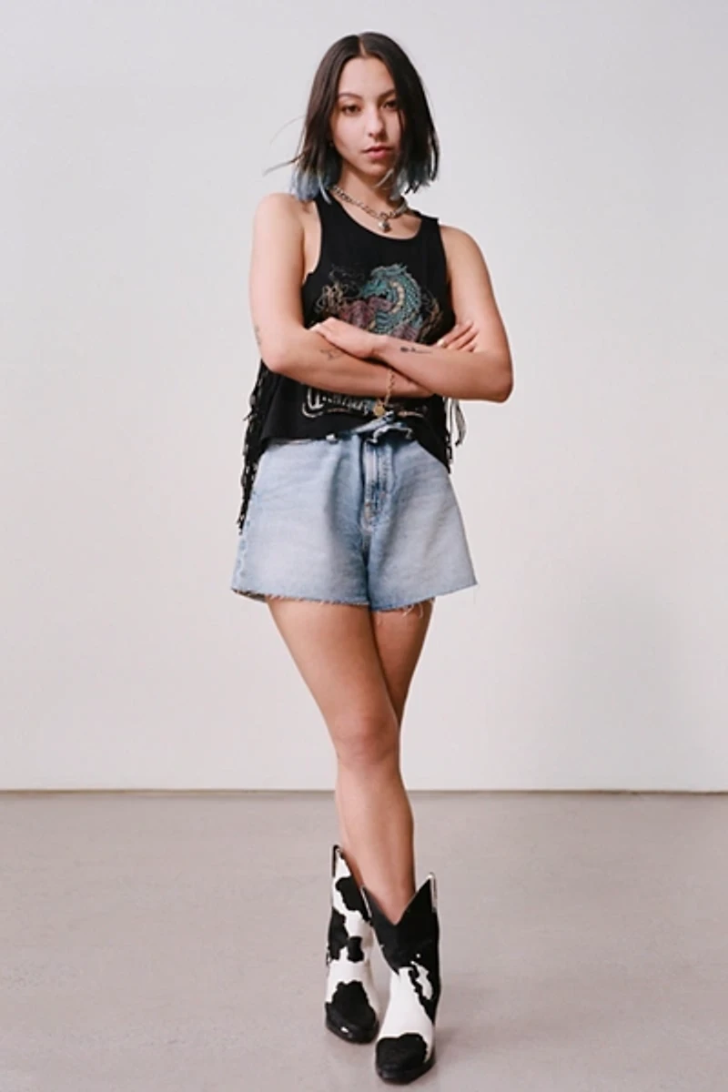 BDG A-Line Cutoff Denim Short