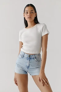 BDG Girlfriend High-Waisted Denim Short