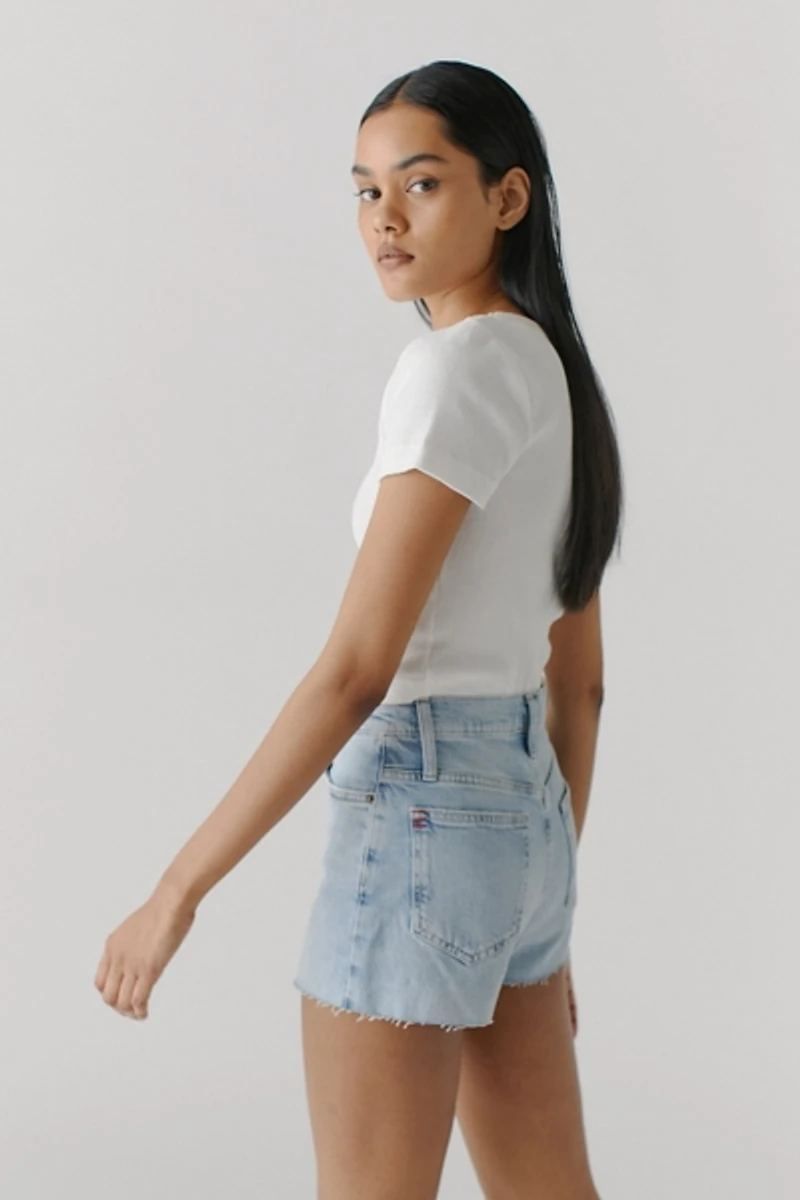 BDG Girlfriend High-Waisted Denim Short