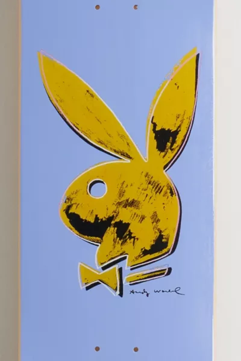 Color Bars Playboy X Andy Warhol Skateboard Deck