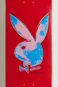 Color Bars Playboy X Andy Warhol Skateboard Deck