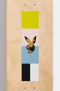 Color Bars Playboy X Andy Warhol Skateboard Deck