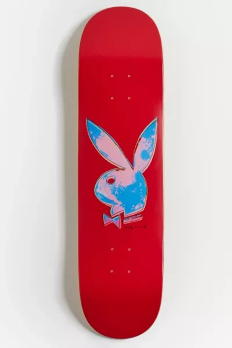 Color Bars Playboy X Andy Warhol Skateboard Deck