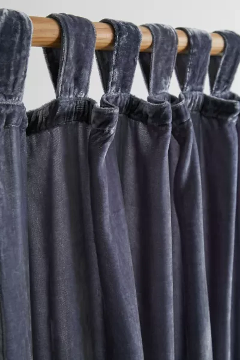 Beau Velvet Window Panel