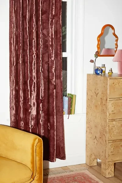 Beau Velvet Window Panel