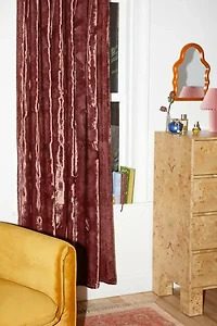 Beau Velvet Window Panel