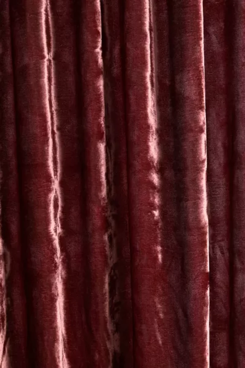 Beau Velvet Window Panel
