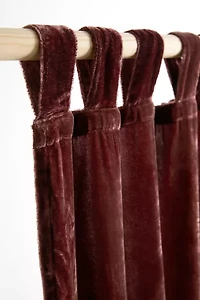 Beau Velvet Window Panel