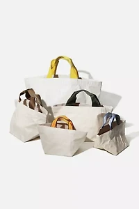 Puebco Upcycled Vintage Sling Belt Handle Tote Bag