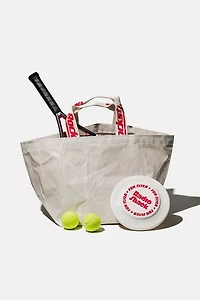 Puebco Upcycled Vintage Sling Belt Handle Tote Bag