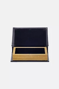 Puebco Velvet Lined Book Box