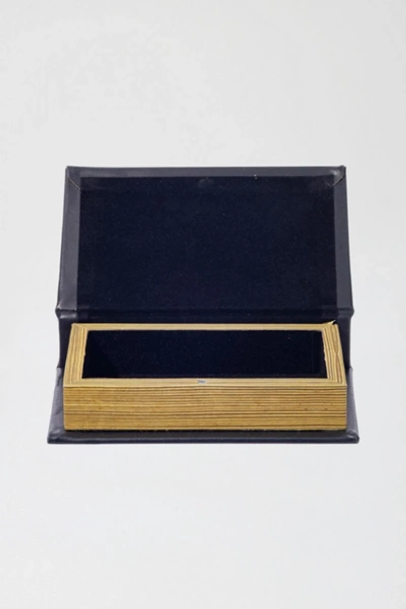 Puebco Velvet Lined Book Box