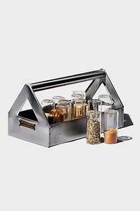 Puebco Reclaimed Steel Tool Organizer Storage Tray