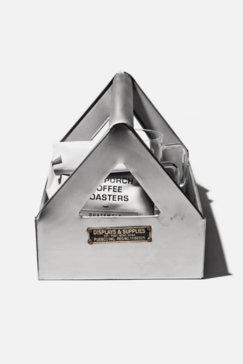 Puebco Reclaimed Steel Tool Organizer Storage Tray