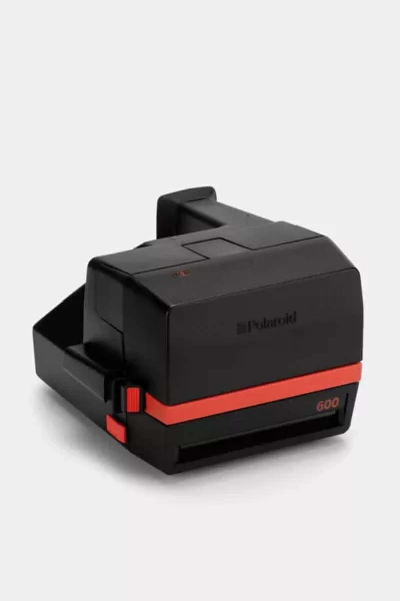 Vintage Polaroid Red Cool Cam 600 Instant Camera Refurbished by Retrospekt