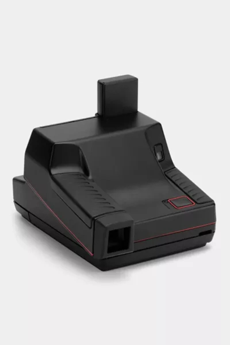 Vintage Polaroid Black Impulse 600 Instant Camera Refurbished by Retrospekt